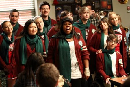 Glee celebra la Navidad