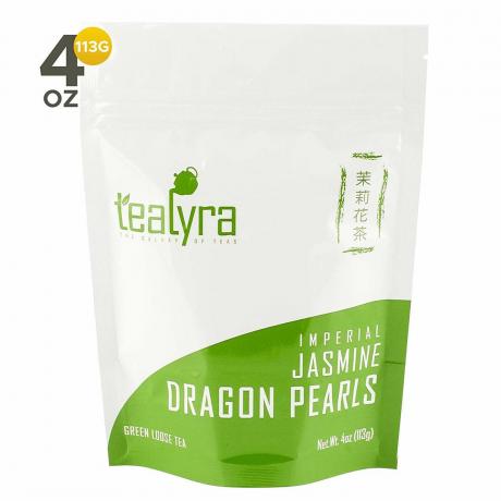 Tealyra - Imperial Jasmine Dragon Pearls - Laza levél zöld tea