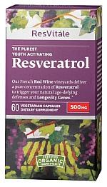 ResVitale Resveratrol დამატებები