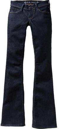 Tmavé riflové džíny
