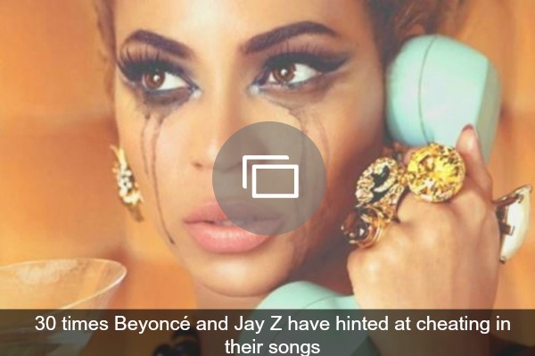 Lysbildefremvisning fra Beyonce og Jay Z