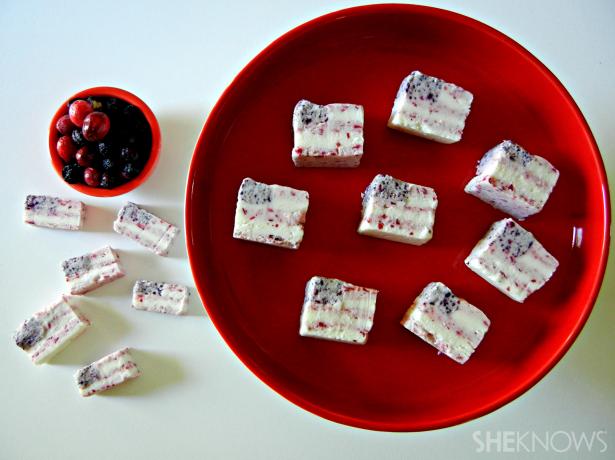 Receita de Fudge em Forma de Bandeira ou Camada