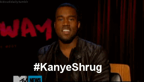 Kanye West vállat vont 