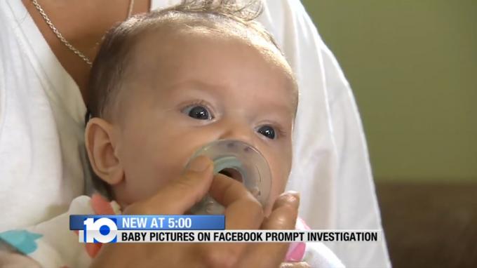 Baby met ducttape mond | Sheknows.com