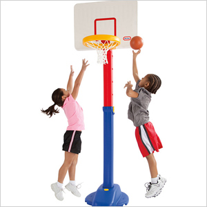 Little Tikes Adjust 'n Jam Basketball-Set