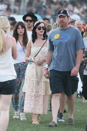 Katy Perry Coachellassa 2011