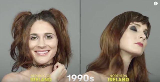 التسعينيات الجمال الأيرلندي