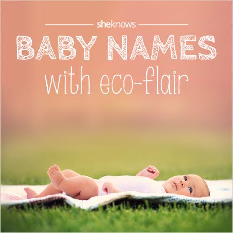 Umweltfreundliche Babynamen