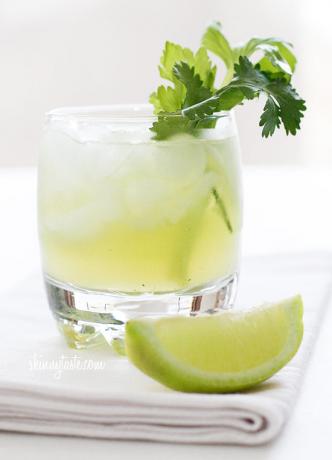 Sellerie-Koriander-Cocktail