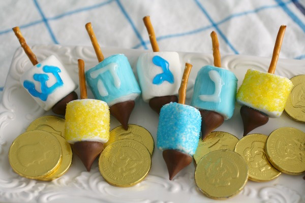 dreidel marshmallow