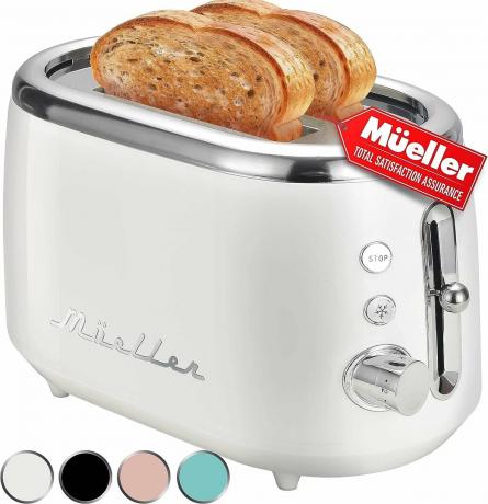 Mueller retro ihletésű kenyérpirító