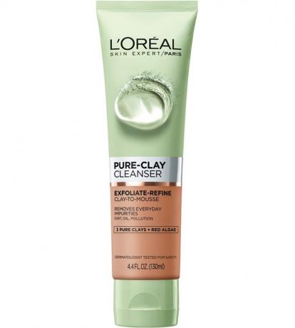 Beprotiškai atvėsti iki 5 USD grožio produktai „Ulta“: „L'Oréal Pure Clay Cleanser“ | Vasaros makiažas