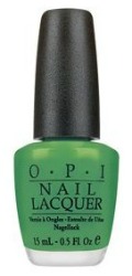 opi verde - cor das unhas da aldeia