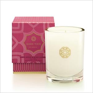 Marie Todd White Orchid & Black Currant Candle