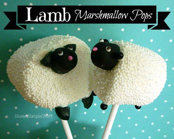 Lamm Marshmallow Pops