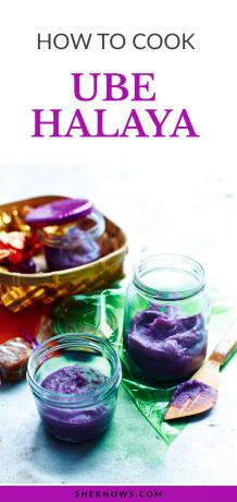 Ube halaya je sladka vijolična krompirjeva sladica, za katero niste vedeli, da jo potrebujete
