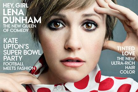 Lena Dunham „Vogue“ viršelis