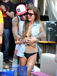 Audrina Patridge och Corey Bohan