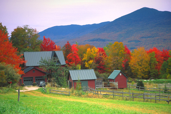 Vermont in de herfst