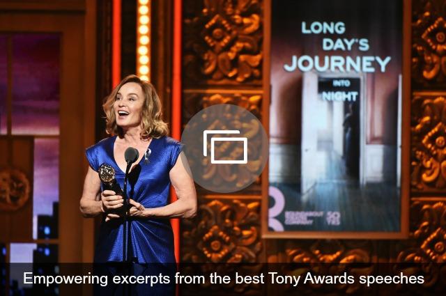 Dankesreden für die Tony Awards