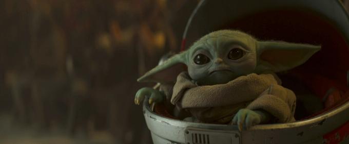 THE MANDALORIAN, Grogu alias The Child alias Baby Yoda, (Staffel 2, Premiere am 10. 30, 2020). Foto: ©Disney+Lucasfilm Courtesy Everett Collection