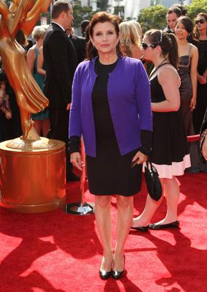 Carrie Fisher ที่ Emmys