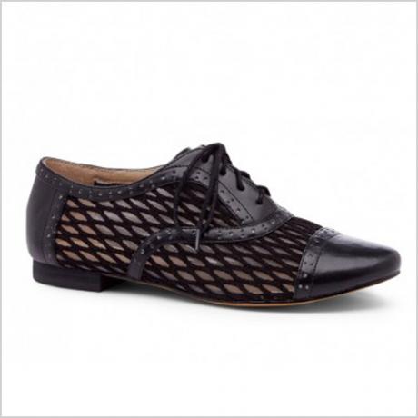 Sole Society Liesy Lace Up Oxford in Black