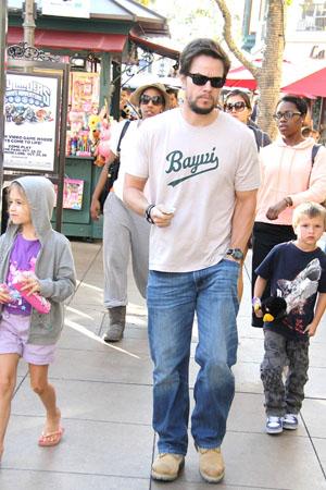 Mark Wahlberg und seine Kinder