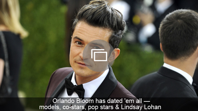 Orlando Bloom ha salido con todos: modelos, coprotagonistas, estrellas del pop y Lindsay Lohan