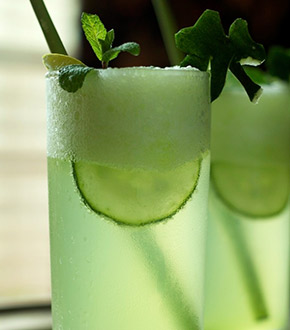 NS. patrick's day mojito