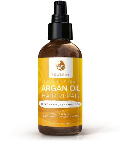 Popravilo las z arganovim oljem