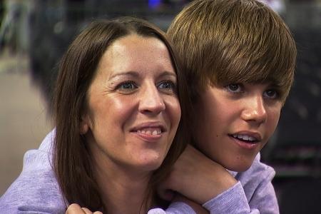 Justin Bieber et sa maman prêts pour le concert du MSG