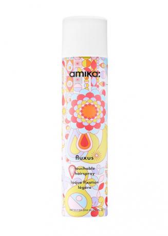 პროდუქტის წყვილი ყველა თმის ტექსტურისთვის: Amika Fluxus Touchable Hairspray