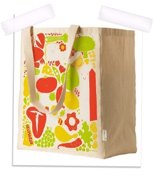 Happy Groceries Tote นำกลับมาใช้ใหม่ได้