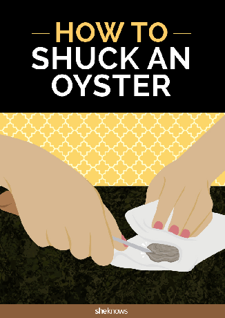 hoe oesters te pellen?