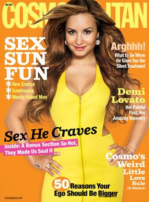 Demi Lovato borítja a Cosmopolitant