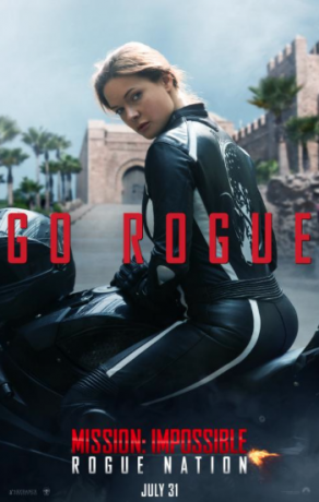 Rebecca Ferguson dans Mission impossible