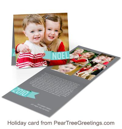 PearTreeGreetings.com의 크리스마스 카드