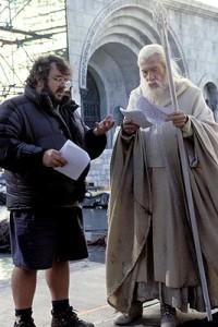 Peter Jackson และ Ian McKellen ใน Lord of the Rings