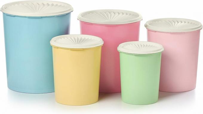 Kanister der Tupperware Heritage Collection