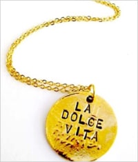 Onze keuze: Alisa Michelle La Dolce Vita-ketting, $ 62.