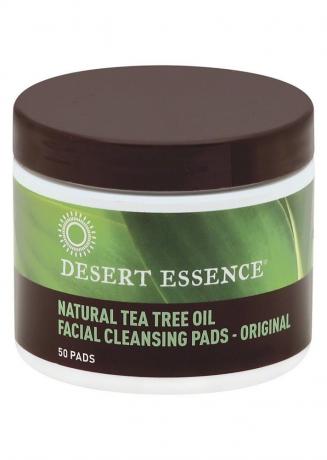 Очищающие салфетки Desert Essence с маслом чайного дерева