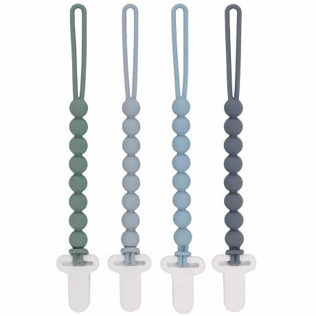 Slotic 4-pack siliconen fopspeenclips