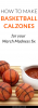 Basketbalové kalzóny robia perfektne objaviteľné hryzenie March Madness - SheKnows