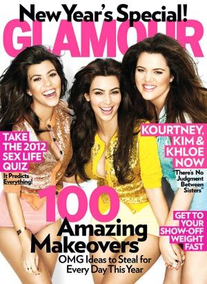 copertina Kardashian Glamour