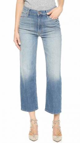 Cropped Wide Leg Jeans