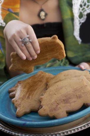 Galletas con forma de cerdo mexicano