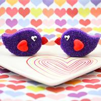 3D Lovebird-Kekse