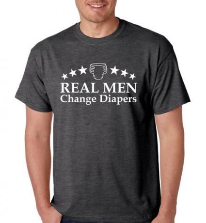 Real Men Change Pelenka póló