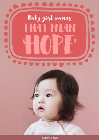 希望を意味する女の赤ちゃんの名前